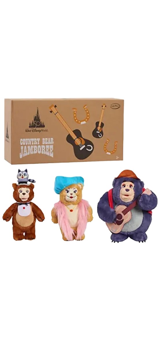 Walt Disney 50th Ann Country Bear Jamboree Teddi Barra, Big Al