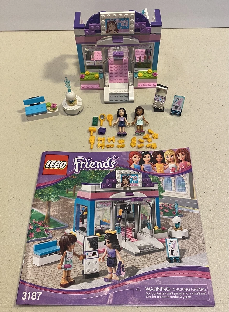 ganske enkelt Midler landdistrikterne Lego 3187 Friends Butterfly Beauty Shop Complete Instructions 2012 | eBay