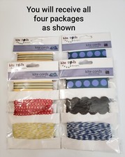 Kite Tail Kite Cords Ribbon and String for Presents/Crafts  4 New Packages
