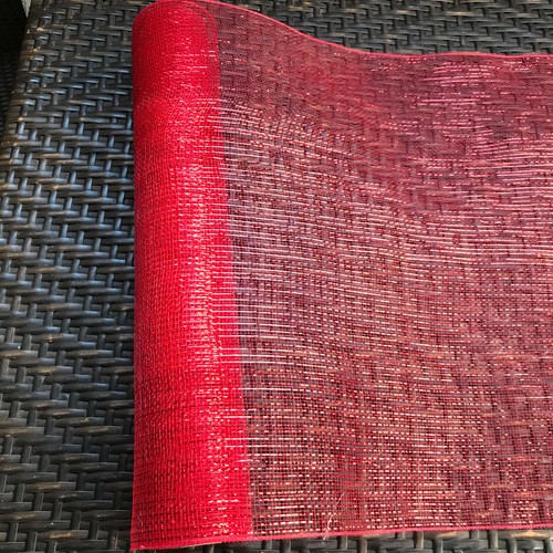 DEKO NETZBAND 21"x10Yard (52cmx9m) Glitzer Glitzer Rot Silber Gold Zuckerstange - Bild 40 von 45