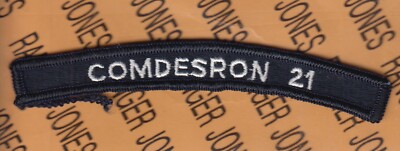 USN Navy COMDESRON 21 Destroyer Squadron tab 5'' patch m/e
