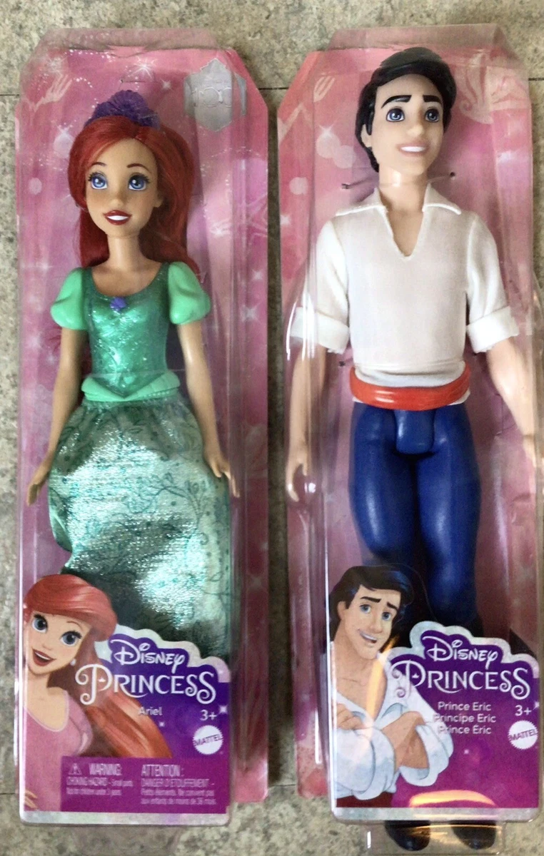 Ariel and 2024 eric barbie dolls