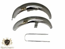 Fit For Norton Commando Roadster Front And Rear Aluminum Mudguard Set