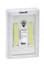 Litezall COB Wireless LED Light Switch 200 Lumens Nightlight
