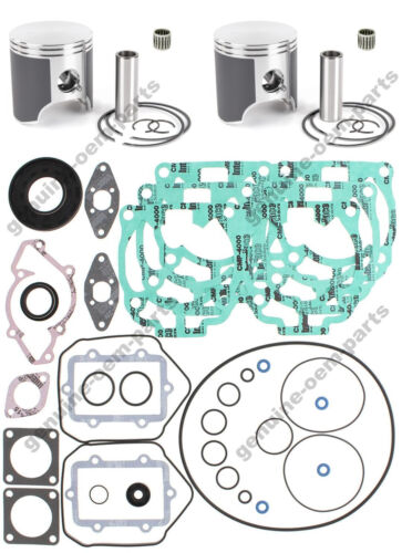 Ski-Doo MXZ 600 HO Dual Ring Pistons Full Gasket Kit Crank Seals 72mm 2003-2008 - Picture 21 of 24