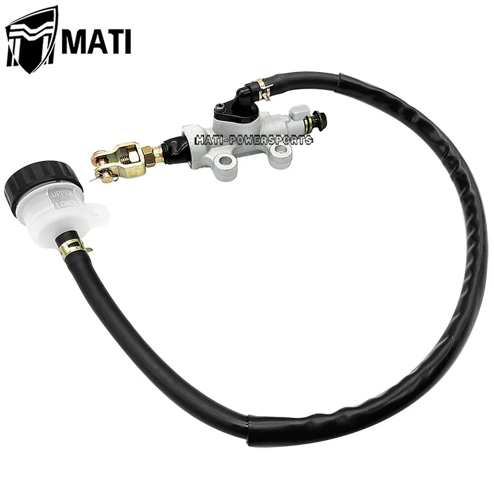 Cilindro maestro de freno trasero para Yamaha Wolverine 350 YFM350FX Kodiak 400 YFM400 Foto 3 de 4