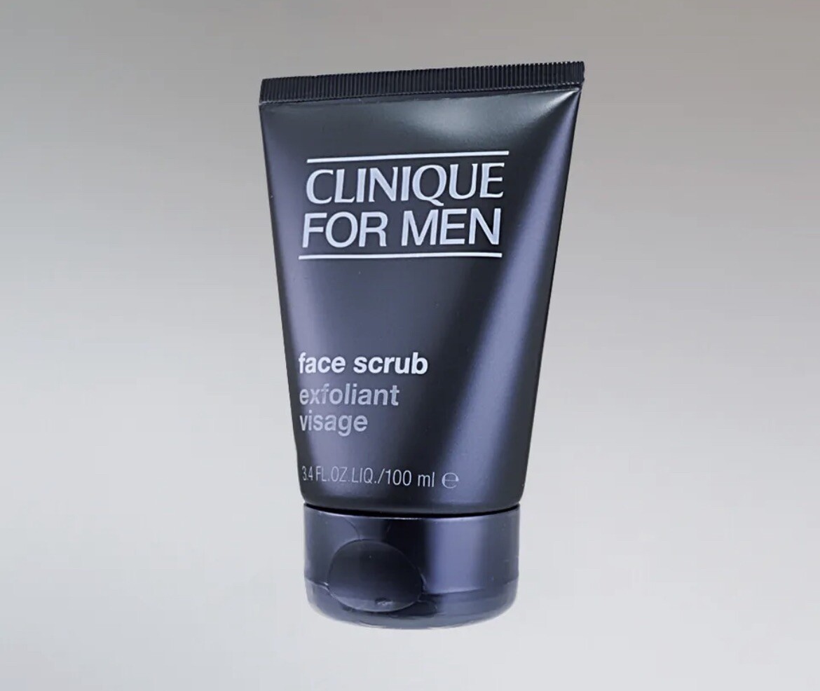 Clinique For Men Face Scrub Exfoliant Size 3.4 Oz. / 100mL