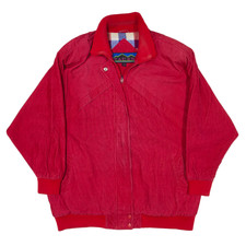 Pacer Corduroy Jacket Red Womens M