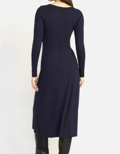 chinese dress ladies Cinq à Sept McKenna Midi Dress - Navy main image 0