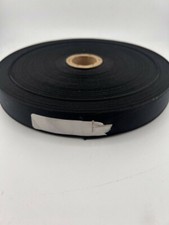 UNBRANDED 1 INCH BLACK GROSGRAIN RIBBION ROLL