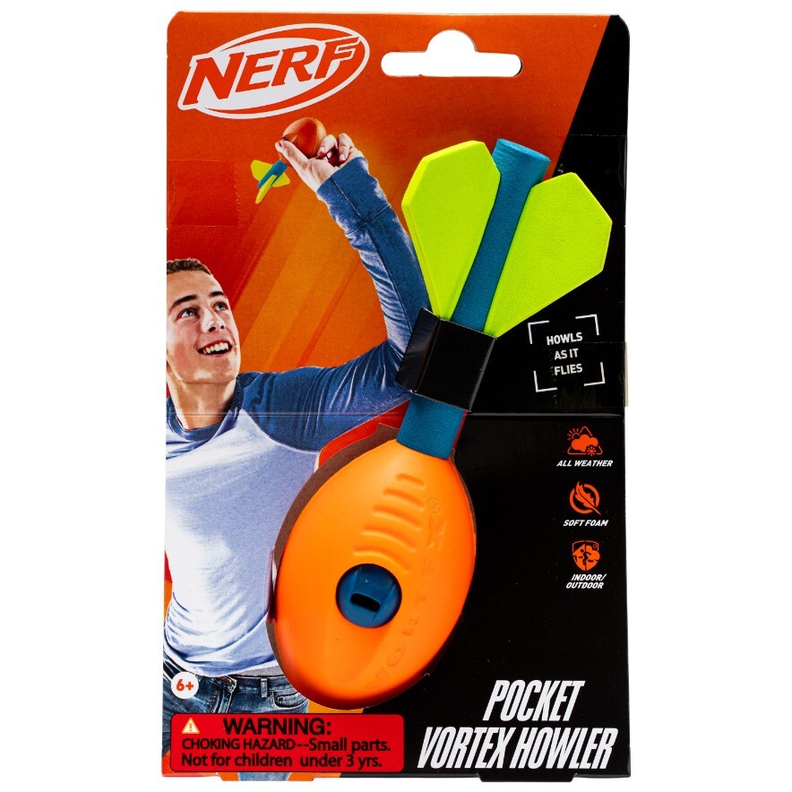 Nerf Sports Pocket Vortex Aero Howler Ball for sale online UK
