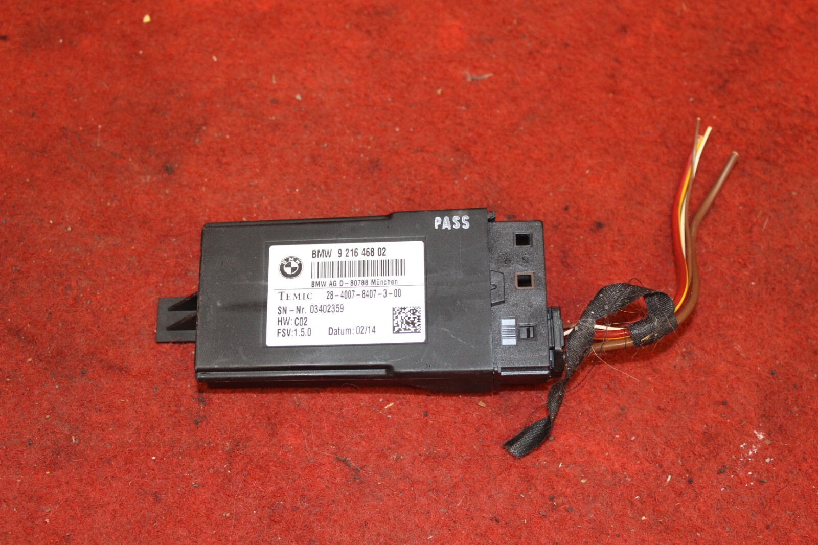 Front Seat Control Module OEM BMW F36 F32 F30 335i 328i 435 428 | eBay