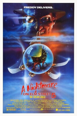NIGHTMARE ON ELM STREET 5 - THE DREAM CHILD 11''x17'' MOVIE POSTER PRINT #1