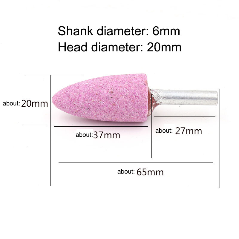 16-40mm Drill Grinding Mounted Stone Bit Die Stones Craft Grinder Metal Plastic