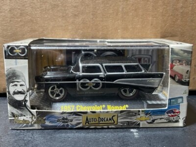 2011 M2 Auto Dreams 1957 Chevrolet Nomad, 100 Years, Black, 11-05, 1/64, NIB