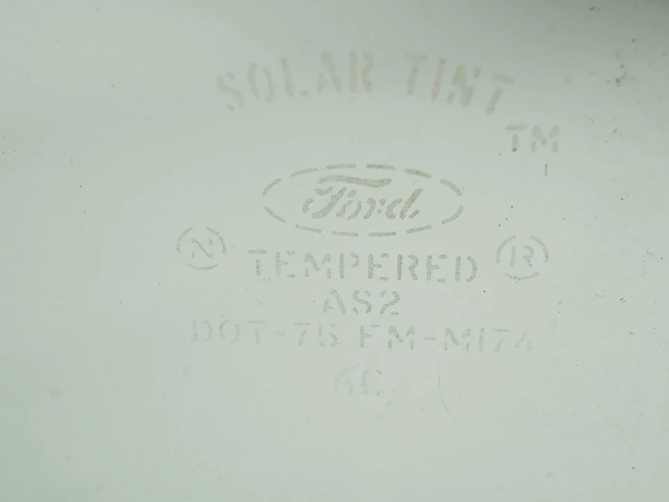 1997 - 1999 Ford Escort Mercury Tracer Sw Door Window Glass Left Side Lh Rear Foto 4 de 4