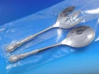 Buttercup by Gorham Sterling Silver Salad Serving Set 2pc Pierced Custom 10 1/2"