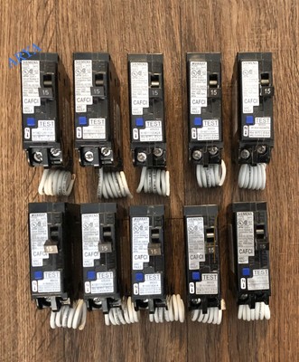 (10 PCS) QA115AFC SIEMENS 15AMP 120V COMBINATION TYPE ARC FAULT CIRCUIT