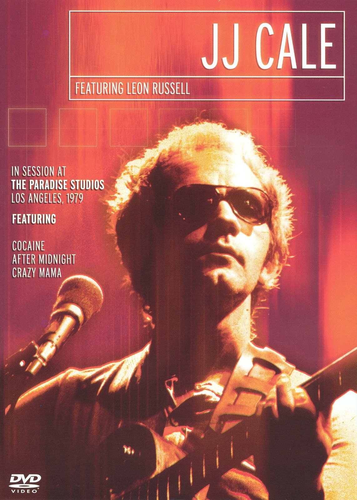 J.J. Cale - In Session at the Paradise Studios 1979 DVD - FAST FREE POSTAGE