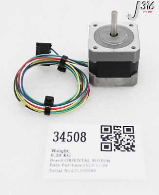 ‥ 34508 ORIENTAL MOTOR VEXTA 2-PHASE STEP MOTOR, 1.8°/STEP PX244
