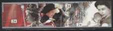 Great Britain    1992    Sc # 1440a   Queen   Strip of 3   MNH   OG