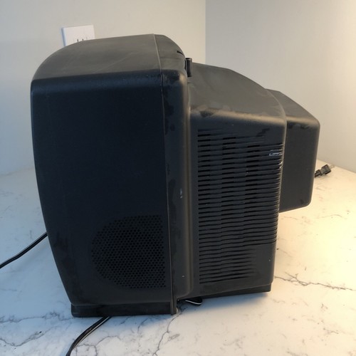 Sansui TVM1313 13" CRT TV Great for Vintage Retro Gaming Tested Works - Picture 2 of 5