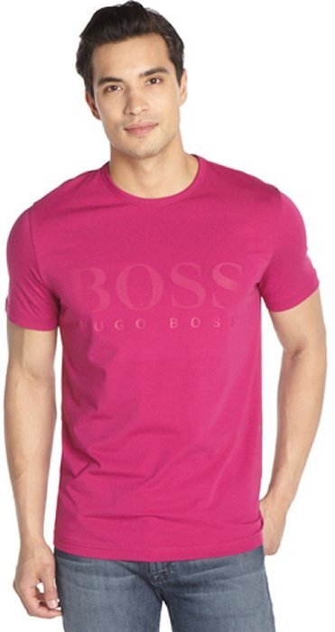 Tシャツ・カットソー BOSS Men T-shirt Fuchsia 50481923 660 s-l1200.jpg