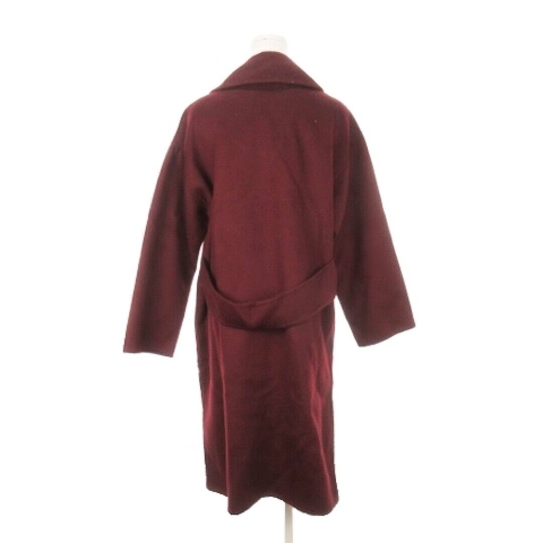 The Loom Coat Chester Long Length Double Wool Oversized Slit The Loom Coat Chester Long Length Double Wool Oversized Slit