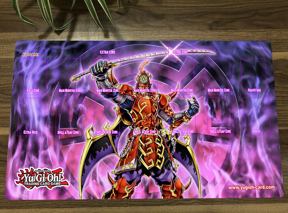 WVICM Playmat Legendary Six Samurai - Shi En TCG CCG Pad