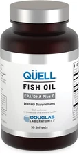 Quell Fish Oil EPA/DHA plus D | 3:2 Ratio of EPA to DHA Essential Omega 3 Fat...