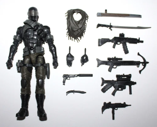 SNAKE EYES VERSION 2 - Figure - GIJOE CLASSIFIED SERIES 52 6" Scale 1/12