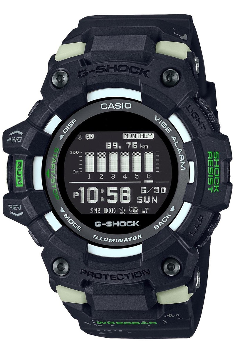 時計 CASIO G-SHOCK GBD-100LM-1JF CASIO G-SHOCK G-SQUAD GBD-100LM-1JF Step Tracker Men Watch