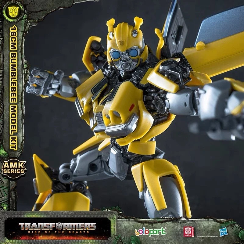 TRANSFORMERS Rise Of The Beasts Bumblebee Amk Model Kit di Montaggio Yolopark - Immagine 2 di 4
