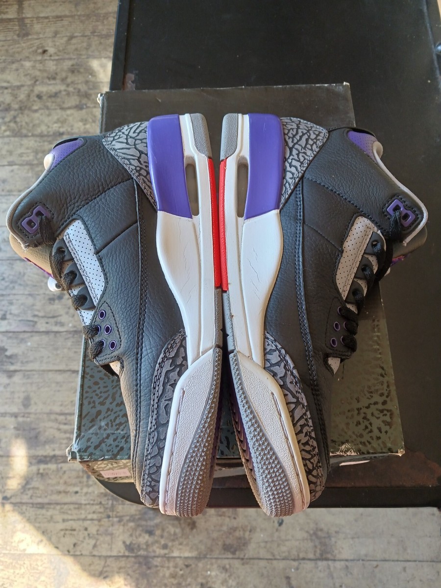 Size 9 - Air Jordan 3 Retro Court Purple 194498581308| eBay