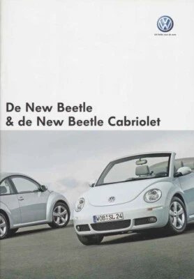 Catalogue Brochure VW New Beetle / Cabriolet 01/2009 Belgique en flamand /vlaams - Photo 1/2