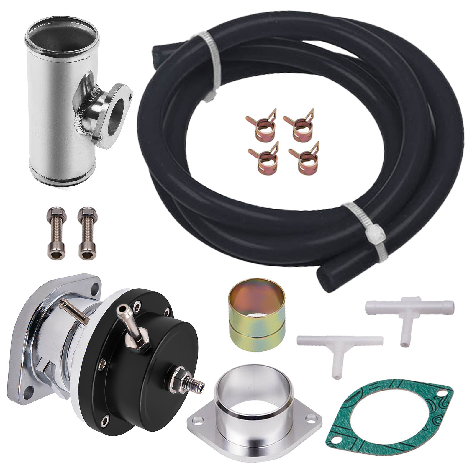 30PSI Boost Turbocharge Type-RS Blow Off Valve BOV + 2.5