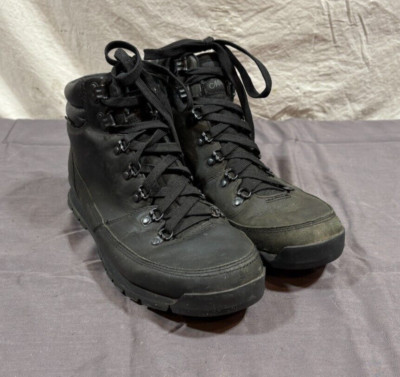 The North Face Back To Berkley Waterproof Black Leather Boots US 10.5 EU 44