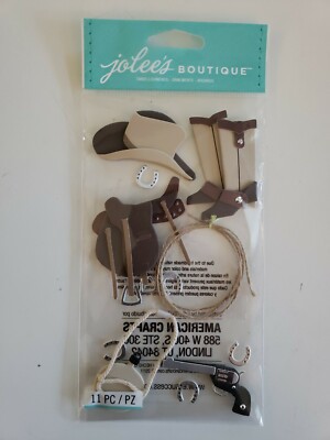 Jolees Boutique Wild West 2 scrapbooking stickers 