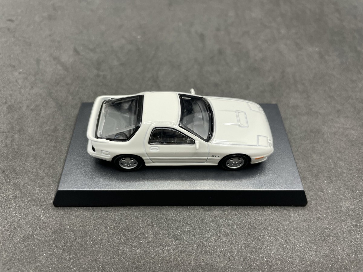 Kyosho 1/64 Mazda collection Savanna RX-7 FC3S White Diecast car