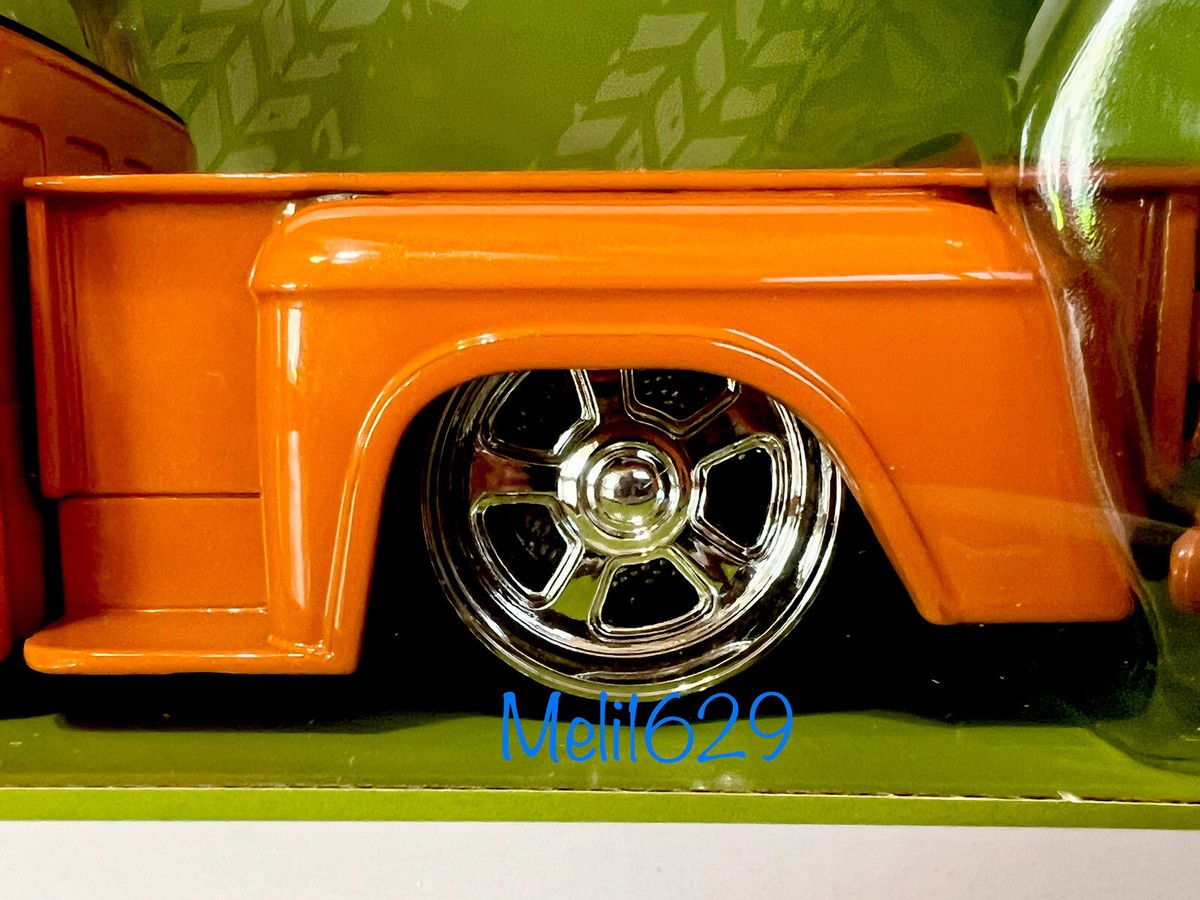 Jada 1/24 1955 Chevy StepSide PickUp (Orange) | eBay