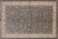 6' 2" X 9' 0" Chobi Peshawar Handmade Wool Area Rug - MC612