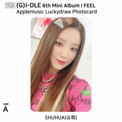 G)I-DLE G-IDLE IDLE 6th Mini Album I Feel Apple music Lucky Draw