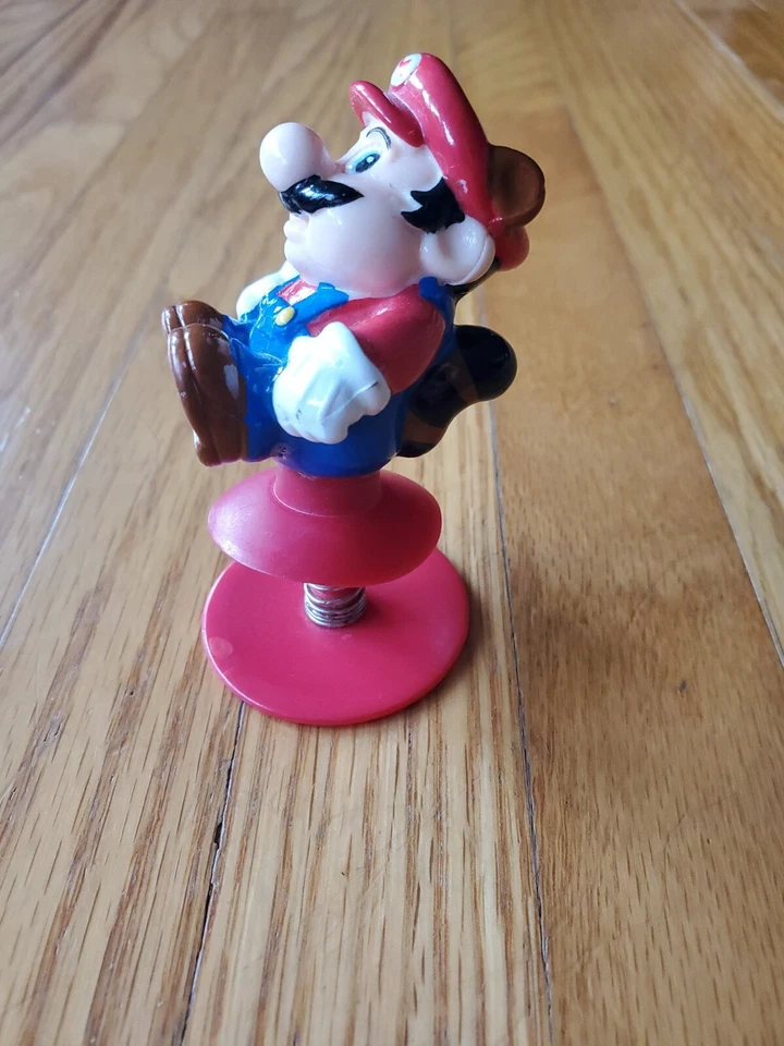 Juguete vintage 1989 McDonald's Happy Meal Super Mario Bros Spring Popping Nintendo Foto 2 de 4