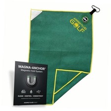 Multi-Function Magnetic Golf Towel I Wash Pocket I 16" x 24" Stubby Augusta