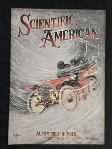 Incredibly RARE Issue of SCIENTIFIC AMERICAN, January 28, 1905 Automobile Issue