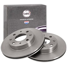 2x A.B.S. BREMSSCHEIBEN 231mm VORNE passend für HONDA CIVIC CRX INSIGHT ROVER