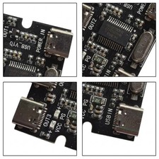 Schwarze USB Erweiterungsplatine f&uuml;r Hub f&uuml;r Raspberry Pi 0,013 kg leicht