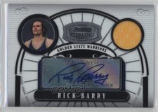 2007-08 Bowman Sterling 22/340 Rick Barry #RB Auto HOF m1k