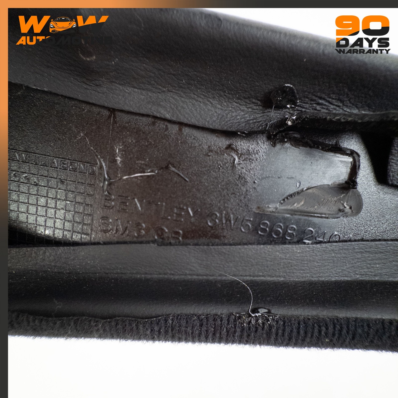 06-13 BENTLEY CONTINENTAL FLYING SPUR FRONT RIGHT A PILLAR KICK PANEL TRIM OEM