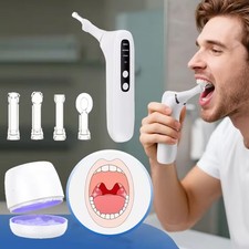 Tonsil Stone Remover LED Light Oral Care Electric Mouth Cleaning Suction Tool